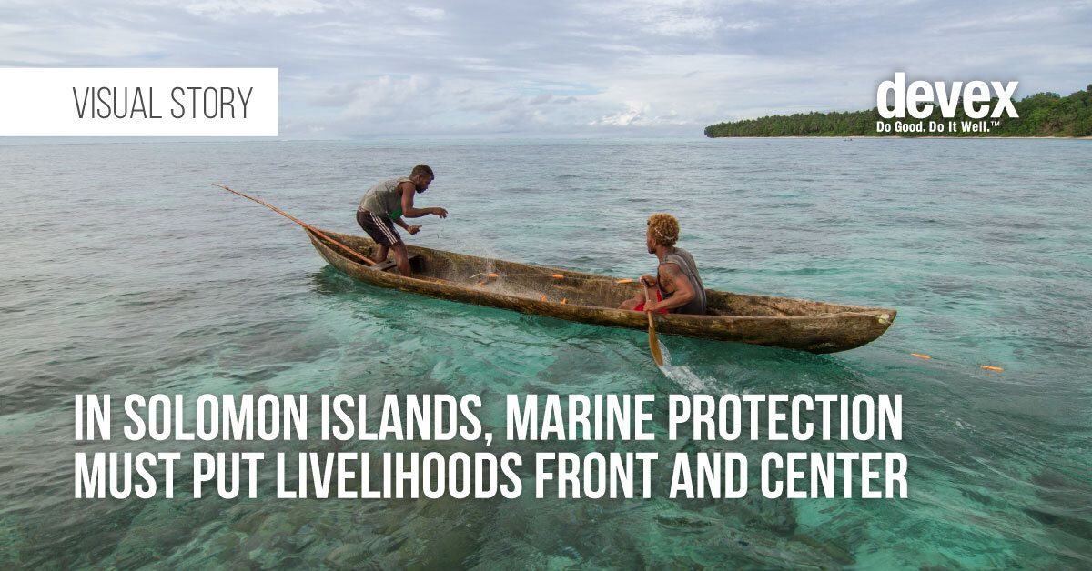 In Solomon Islands, marine protection must put livelihoods front and center