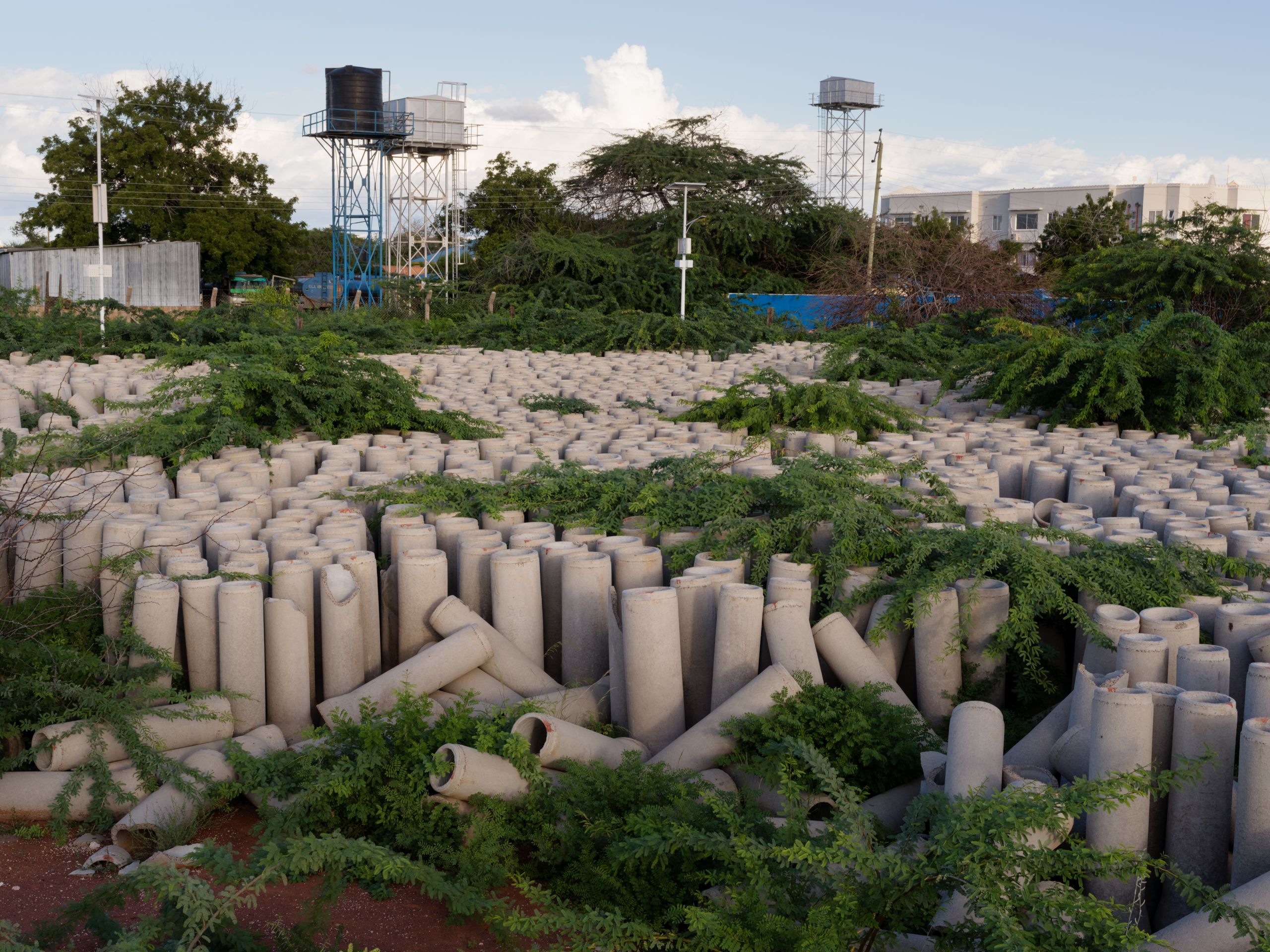 Kenya_Wajir_sewage_treatment_abandoned_cylinders