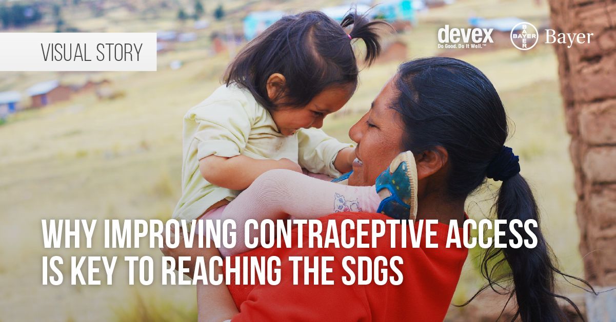 Why Improving Contraceptive Access Is Key To Reaching The SDGs